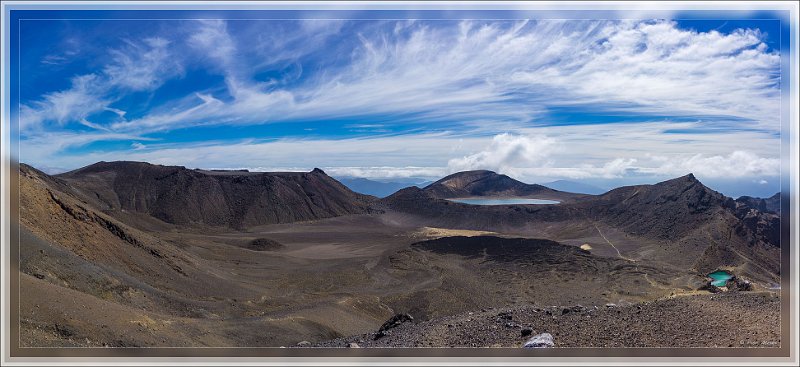 Blue Lake Pano1.jpg - Blue Lake. View from Red Crater. Tongariro National Park. Panorama 16652 x 7190 pixels.